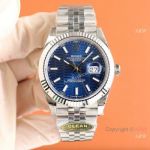 Clean Factory Rolex Datejust Blue Motif 41 mm Replica Watch Cal.3235 904L Steel
